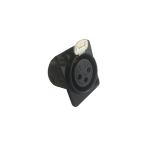 STAGELAB CLC-X3MPB, Conector XLR Macho Chasis Negro