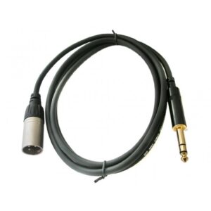 Cable xlr macho a plug trs 3m, NRA-140-0050-030