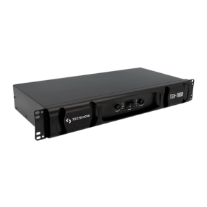 TECSHOW TEX-3600, Amplificador profesional - 2 x 1800W @ 4-ohms