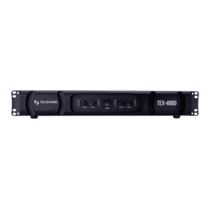 TECSHOW TEX-4900, Amplificador profesional - 4 x 900W @ 4-ohms