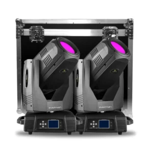 Kit (2) cabezas moviles beam/spot/wash 350W, Eastman Vortex hybrid