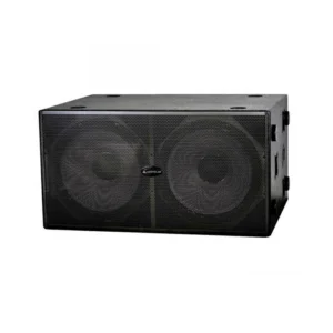Sub bajo activo doble 18", Audiolab ala-218a