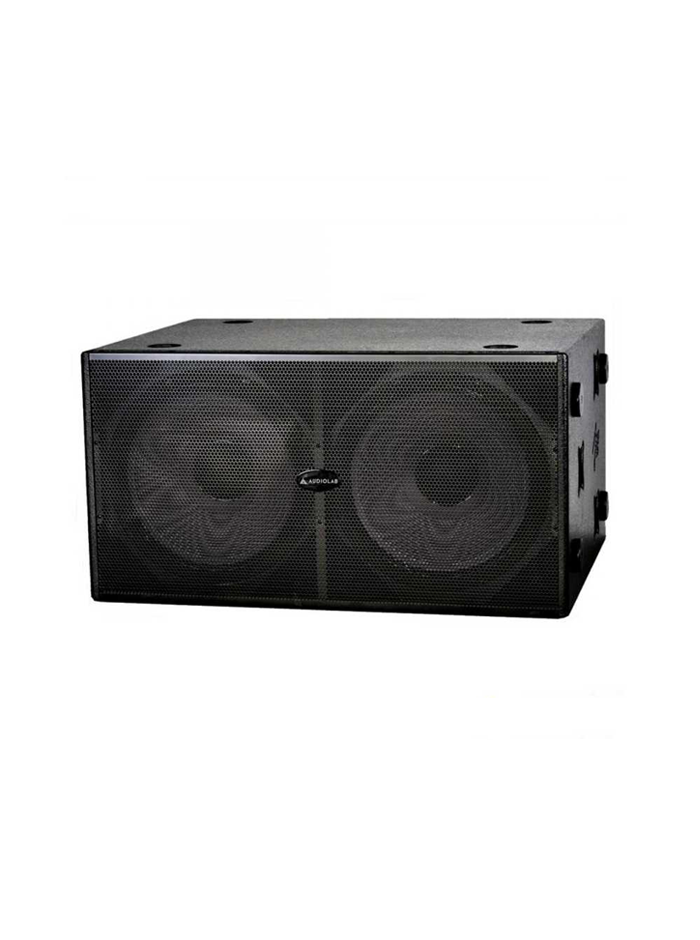 Sub bajo activo doble 18", Audiolab ala-218a