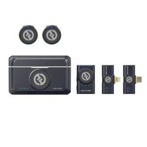 2 mic inalámbricos para cámara/smartphone, Hollyland lark M2 duo
