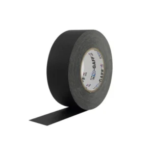 Gaffer tela negro mate 2" 50mts, Pro tapes gf-tbk2