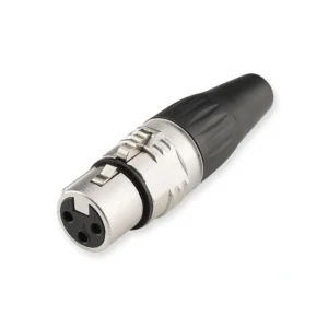 Conector xlr hembra alta calidad, Hicon hix3cfv
