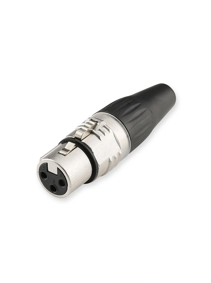 Conector xlr hembra alta calidad, Hicon hix3cfv