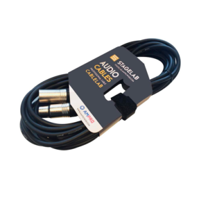 Stagelab CLM-XMXF3 Cable de micrófono XLR 3 Mts