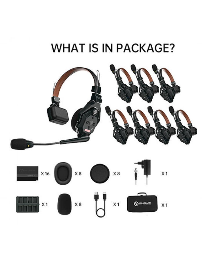 Intercom 8 usuarios pro ,Hollyland c1pro-8s - Imagen 2