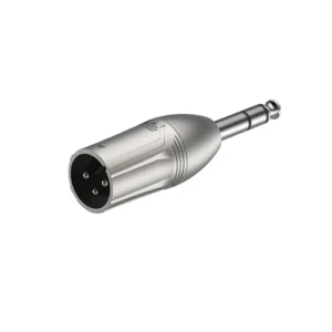 Adaptador plug trs/xlr macho alta calidad, Roxtone ra3xmjm