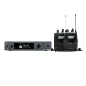 Sistema inalámbrico monitoreo doble, Sennheiser ewiem/g4twin-b