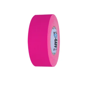 Gaffer tela rosado fluor 2", 45m ,Pro tapes GF-FP