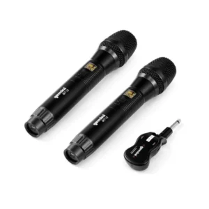 Micrófono doble inalambrico de mano, gemini gmu-m200