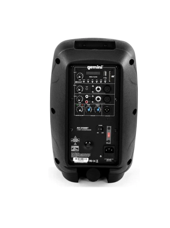 Caja activa 8" con bt, gemini as-2108bt - Imagen 2