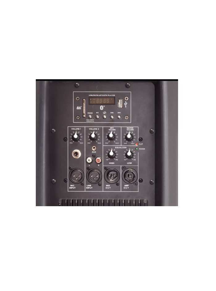 Cajas activa 15" Kit(2) +acc ,Gemini pa-sys15 - Imagen 2