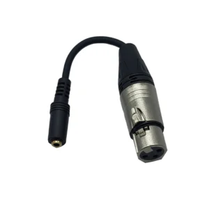 Cable adaptador mini jack/xlr hembra, stagelab smfs-xlr-5cm