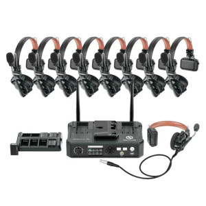 Intercom 9 usuarios c/hub, Hollyland c1 pro-hub8s